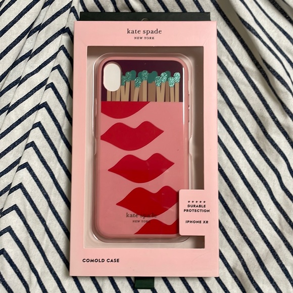 NWT Kate Spade Matchbox iPhone XR Case